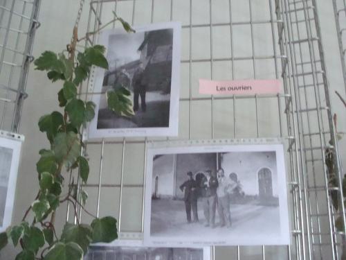 Une très belle exposition à Sainte Colombe sur Seine...