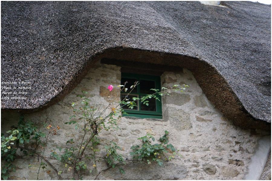 Le Village de Kerhinet dans le marais de Brière 