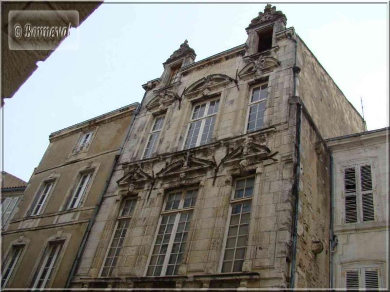 La Rochelle rue des Merciers la maison Renaissance
