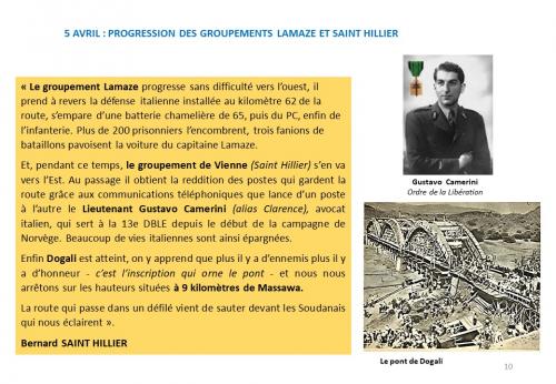 80e Anniversaire de la Campagne d'Erythrée (février-avril1941) - dernier épisode 7 : Et Massoua fut libéré !