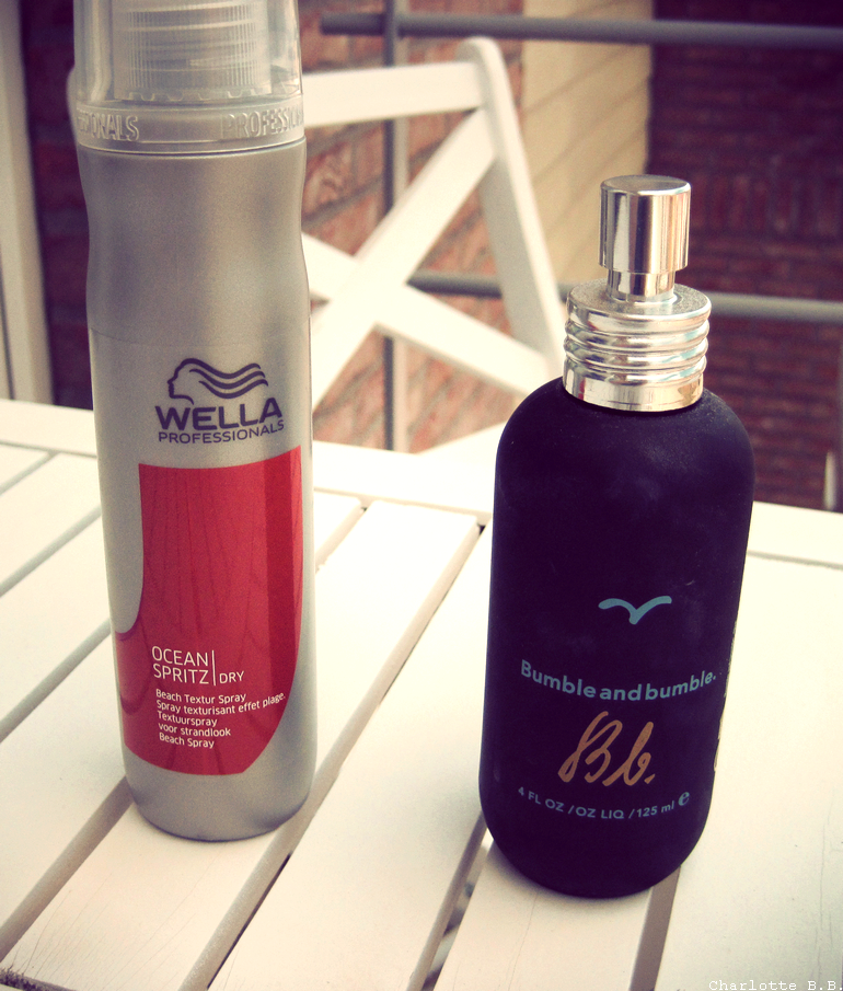 Effets des beach sprays