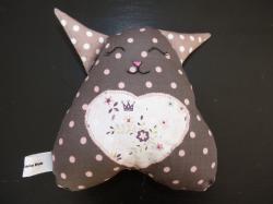 Doudou rose et marron glacé