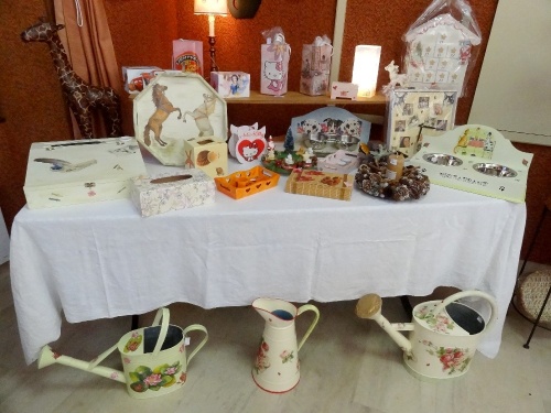 L'exposition 2012 de patchwork et d'artisanat d'art à Meulson