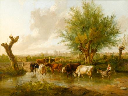 Peinture de :Thomas Sidney Cooper 