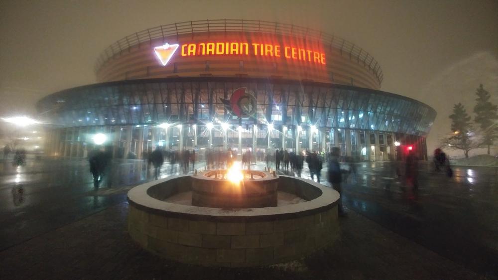 Anaheim Ducks versus Ottawa Senators at Canadian Tire Centre on February 15th 2024