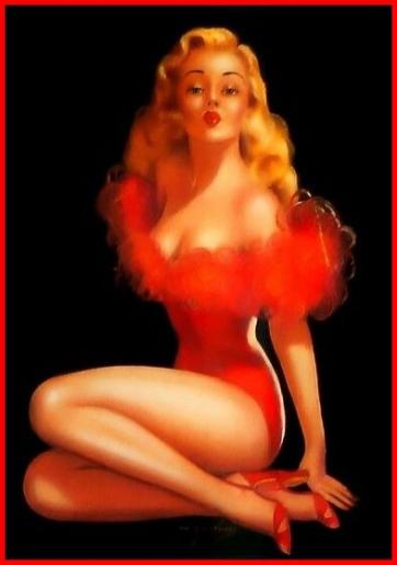 ⊱♥⊱╮ღ꧁  La Jolie Petite  Pin Up ꧂ღ ⊱♥≺