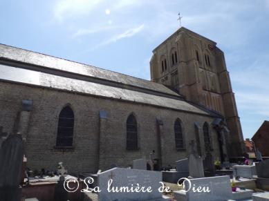 Watten, l'église Saint Gilles