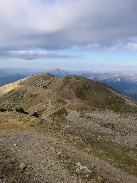 Dormillouse, retour par les crêtes (Seyne - Montclar)