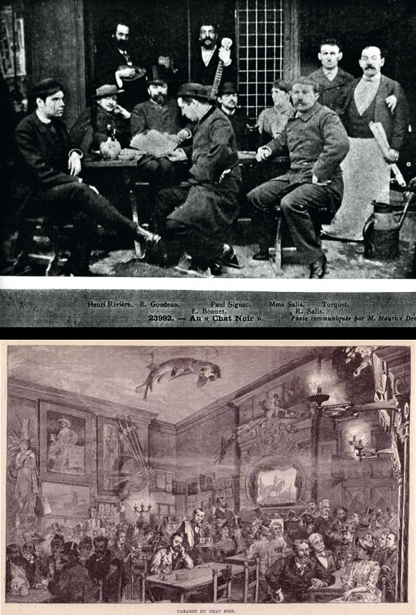 Montmartre : Le cabaret du Chat Noir