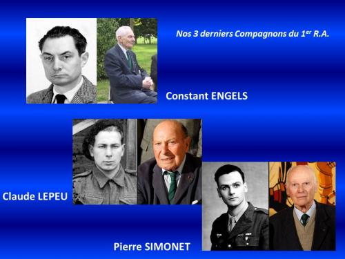 * Les Compagnons de la Libération du 1er Régiment d'artillerie