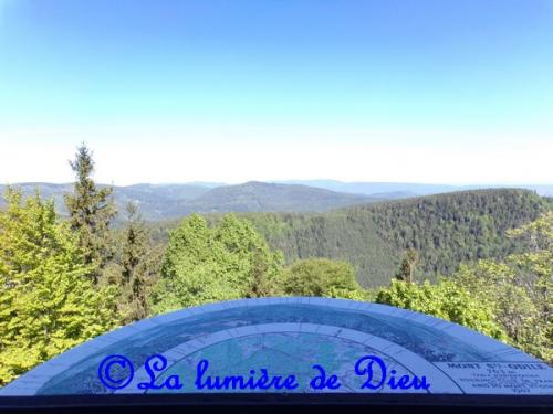 Mont Sainte Odile, Abbaye de Hohenbourg