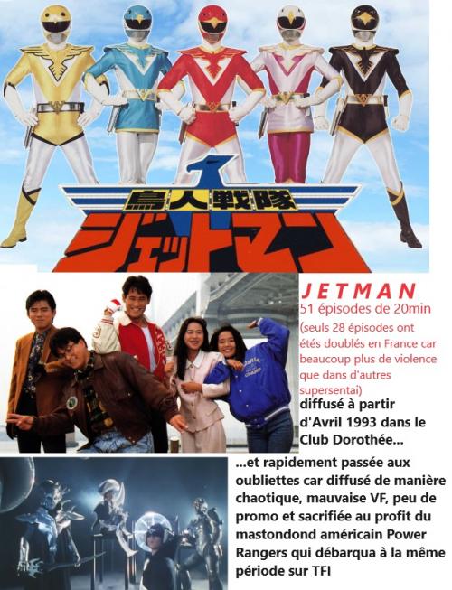 Nostalgiques ? club dorothée 90-94 Jetman