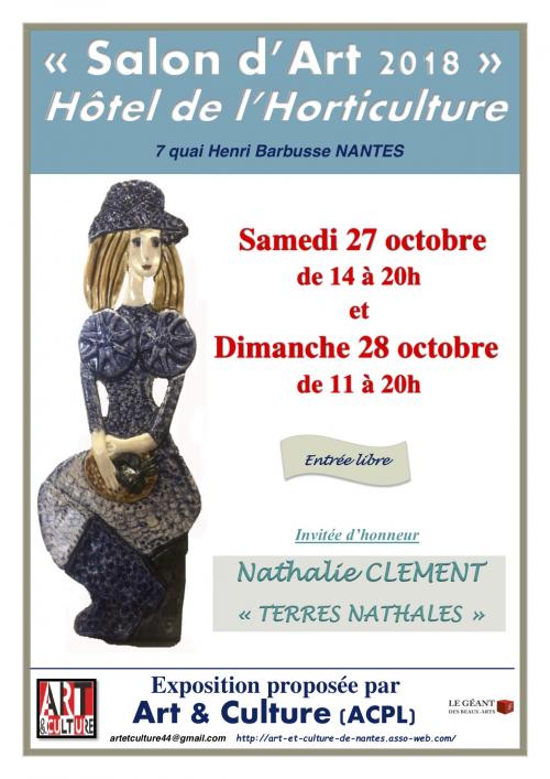 SALON D'ART HOTEL DE L HORTICULTURE NANTES