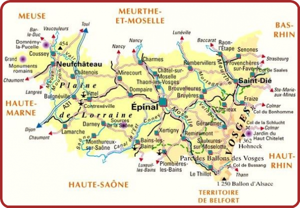 ╰⊱♥⊱╮ღ꧁ Département 88  ꧂ღ╭⊱♥≺