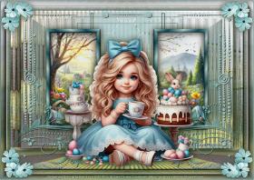 Easter girl
