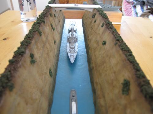 Nouveau projet : le canal de Corinthe