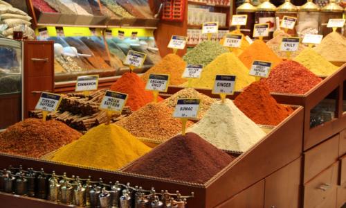 Le marché aux épices d'Istanbul