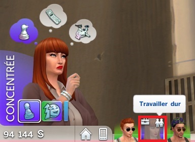 Les métiers dans les Sims 4