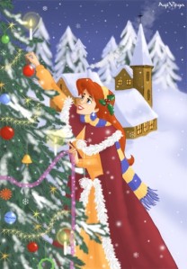 Mon sapin tout d'or vêtu