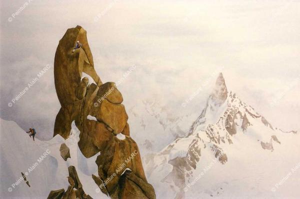 Aquarelles d'Alain Marc