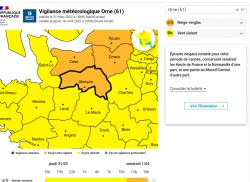 Épisode neigeux notable annoncé pour le département