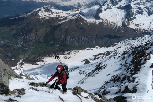 Ski, Alpi et roman chevaleresque