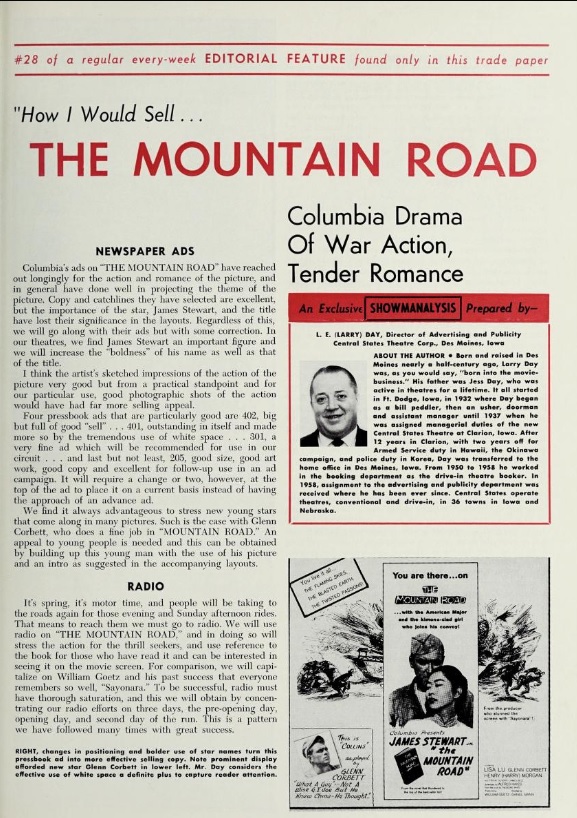 BOX OFFICE USA DU 1er JUIN 1960 AU 7 JUIN 1960 