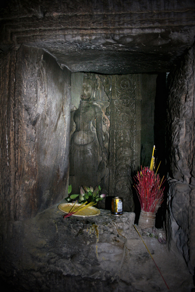 Blog de images-du-pays-des-ours :Images du Pays des Ours (et d'ailleurs ...), Temple Preah Khan: une deuxième Déesse Cachée - Angkor - Cambodge