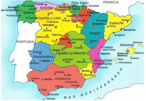 5) ¿Dónde está Barcelona?