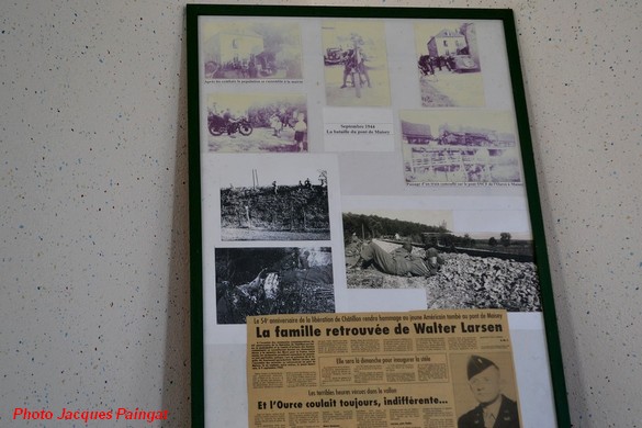 Une exposition à Maisey le Duc, a rappelé l'épisode de "la bataille du pont de Maisey"