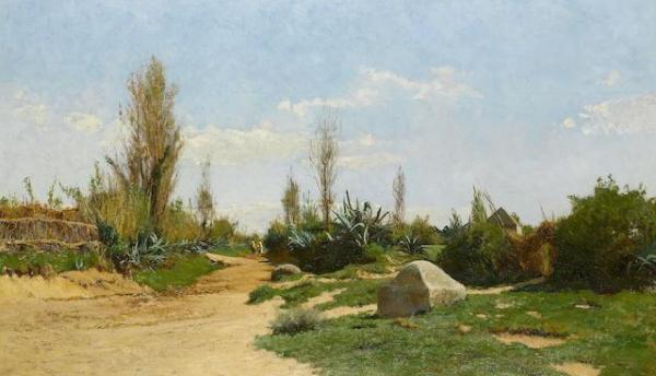 Peinture de : H. Bolton Jones
