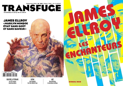 James Ellroy lance son nouveau livre sur le marché français