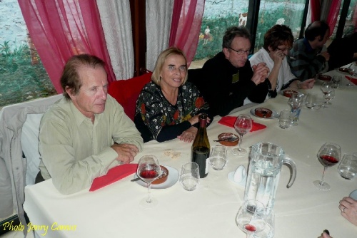 Le repas amical des peintres de la Section-Peinture des Amis du Châtillonnais..