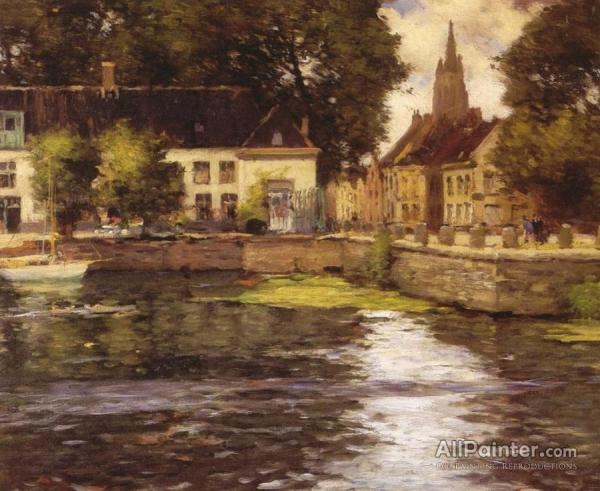 Peinture de : Fernand Toussaint