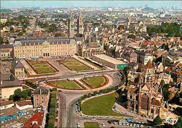 LES REMPARTS DE CAEN (Calvados)