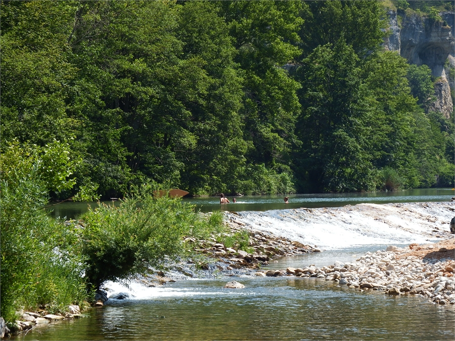 Saint Héminie , le site des canoés-Kayak