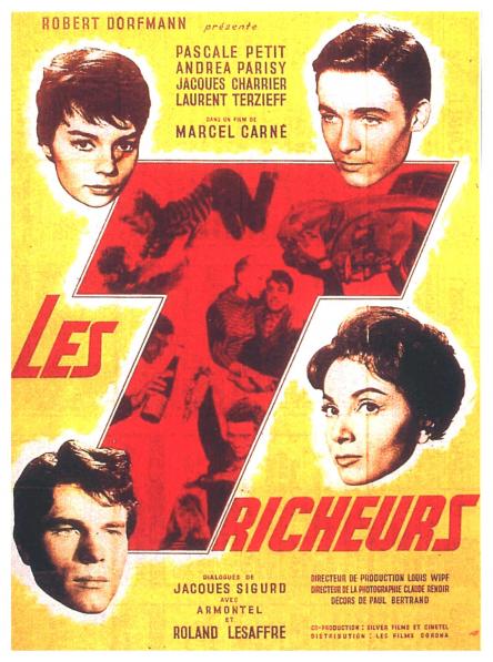 LES TRICHEURS - JEAN PAUL BELMONDO BOX OFFICE 1958