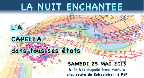 Prochain concert : la Nuit enchantée