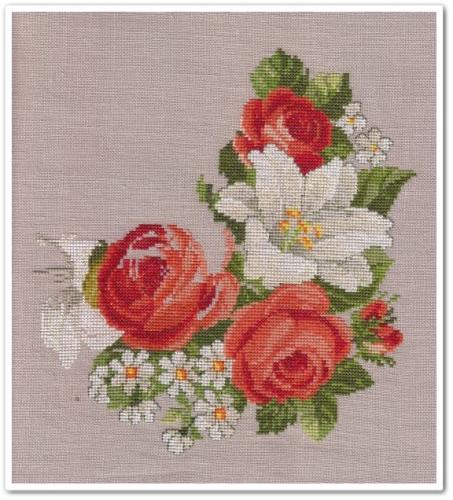 Roses and Lilies 10
