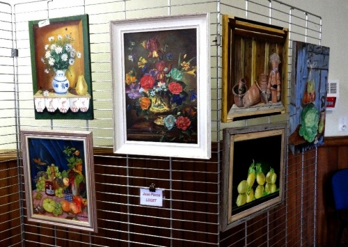Exposition de peintures à la Mairie de Montigny sur aube