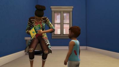 Semaine 2 - Quartier San Myshuno - Foyer Pizzazz