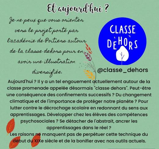 A l'origine, la classe promenade 