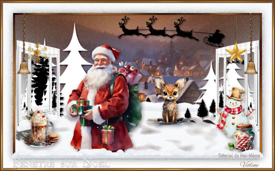 Fenêtre sur noël
