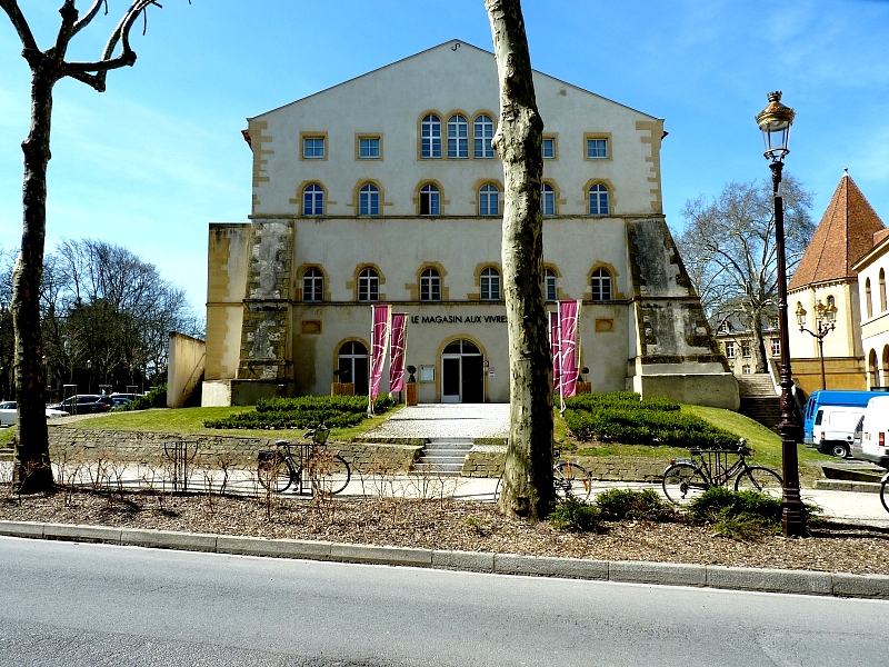 Metz / L'hôtel "La Citadelle" dans le quartier de l'Arsenal...