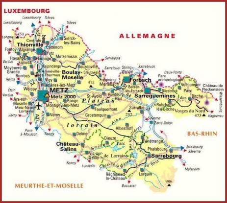 ⊱♥⊱╮ღ꧁ Aujourd'hui  57 La Moselle   ꧂ღ╭⊱♥≺