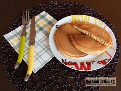 Pancakes à la confiture de lait