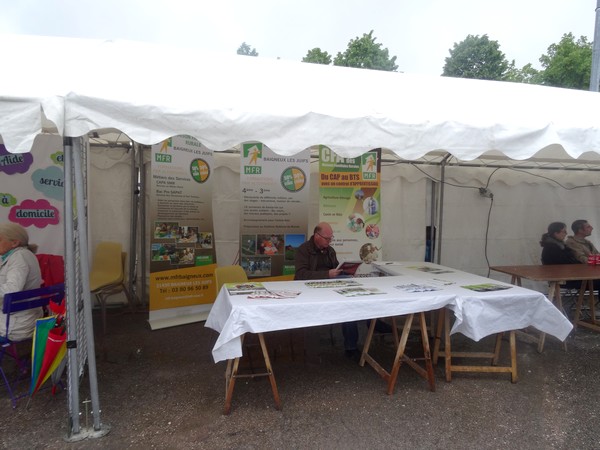 Quelques stands d'exposants aux Journées Châtillonnaises 2016...