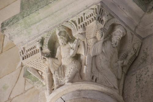 L'église de Gargilesse, les chapiteaux