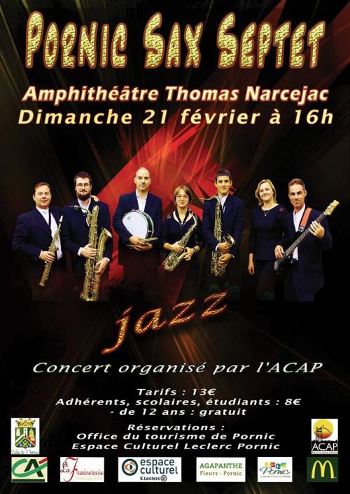 Pornic Six Septet en concert 