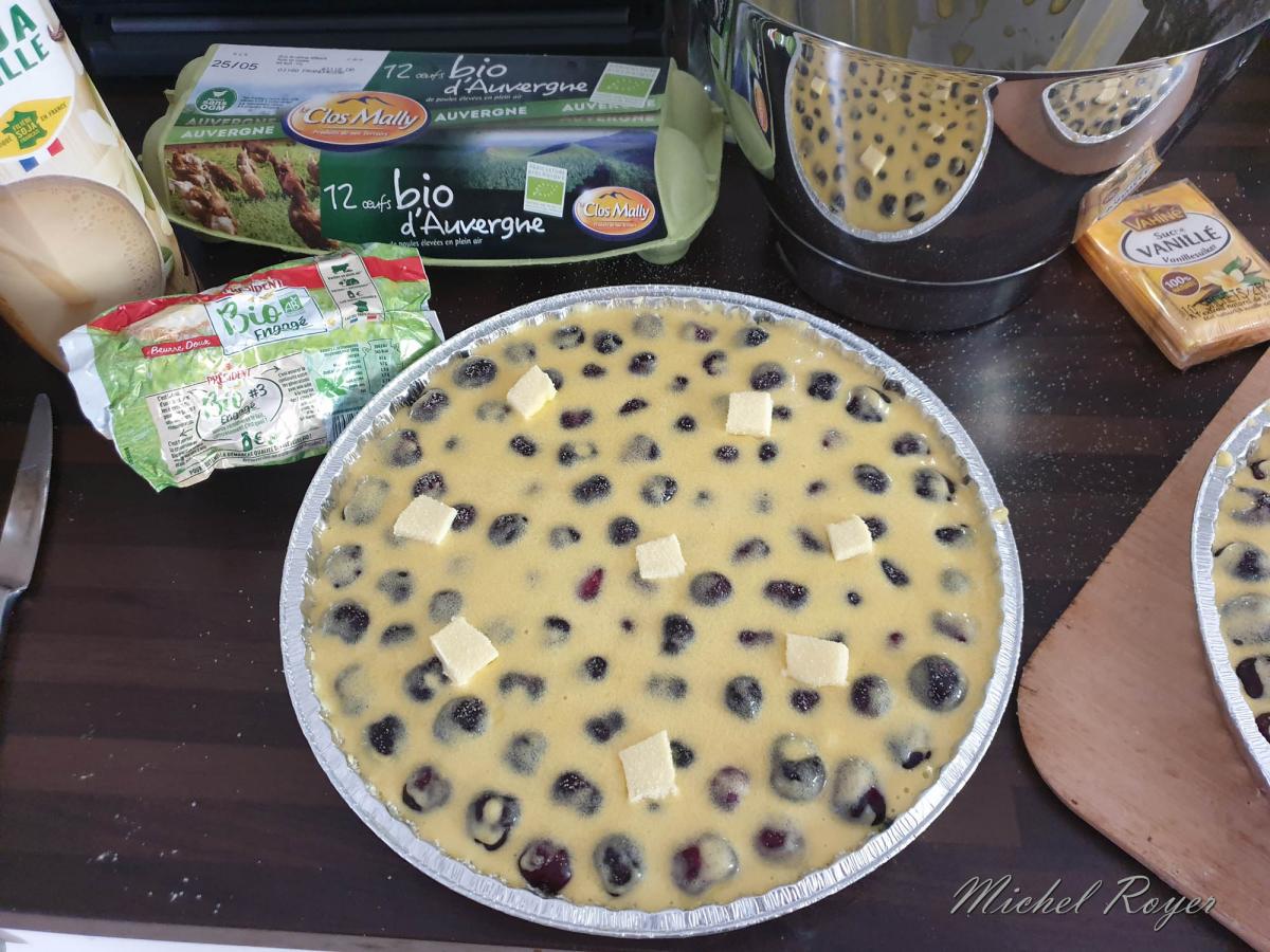 Milliard auvergnat ou Clafoutis aux cerises